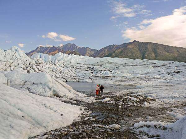 valley carved by glaciers